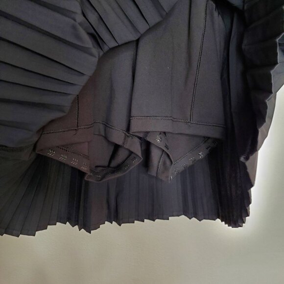 All In Motion Black Pleated Athletic Dress With Built-In Shorts XS - Picture 8 of 11